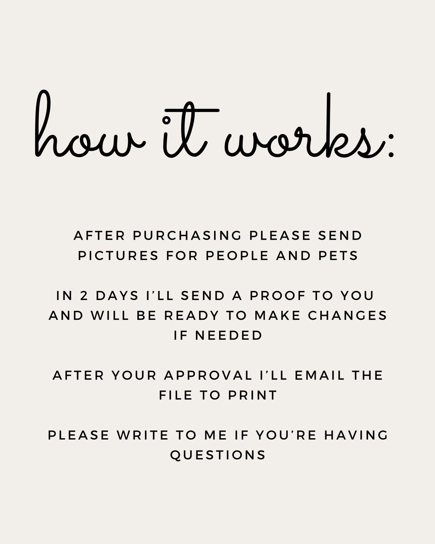 Family Portrait Holiday Greetings Card: Personalized Snow Angel Print (DIGITAL DOWNLOAD)