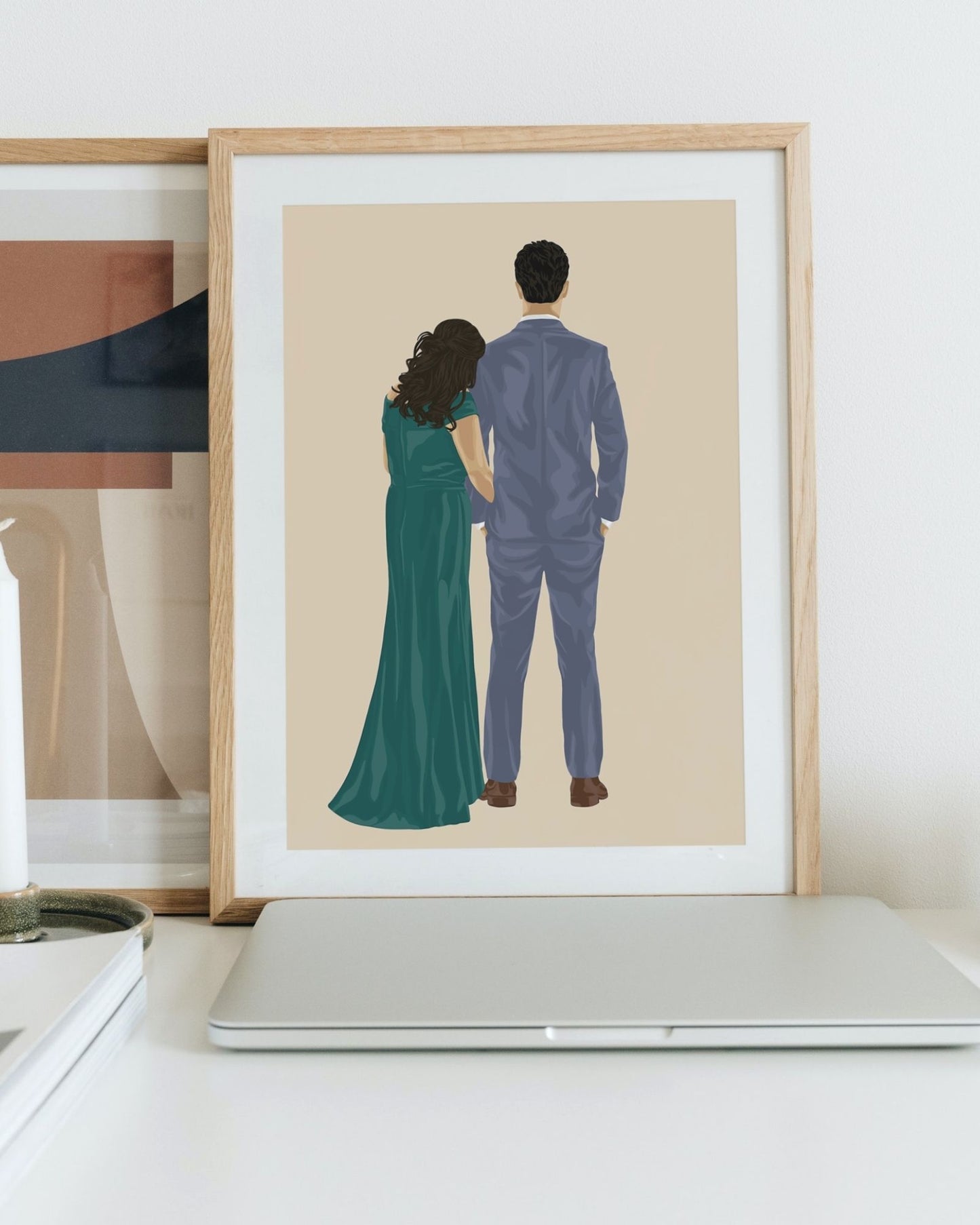 Mother of the Groom Gift Custom Drawing
