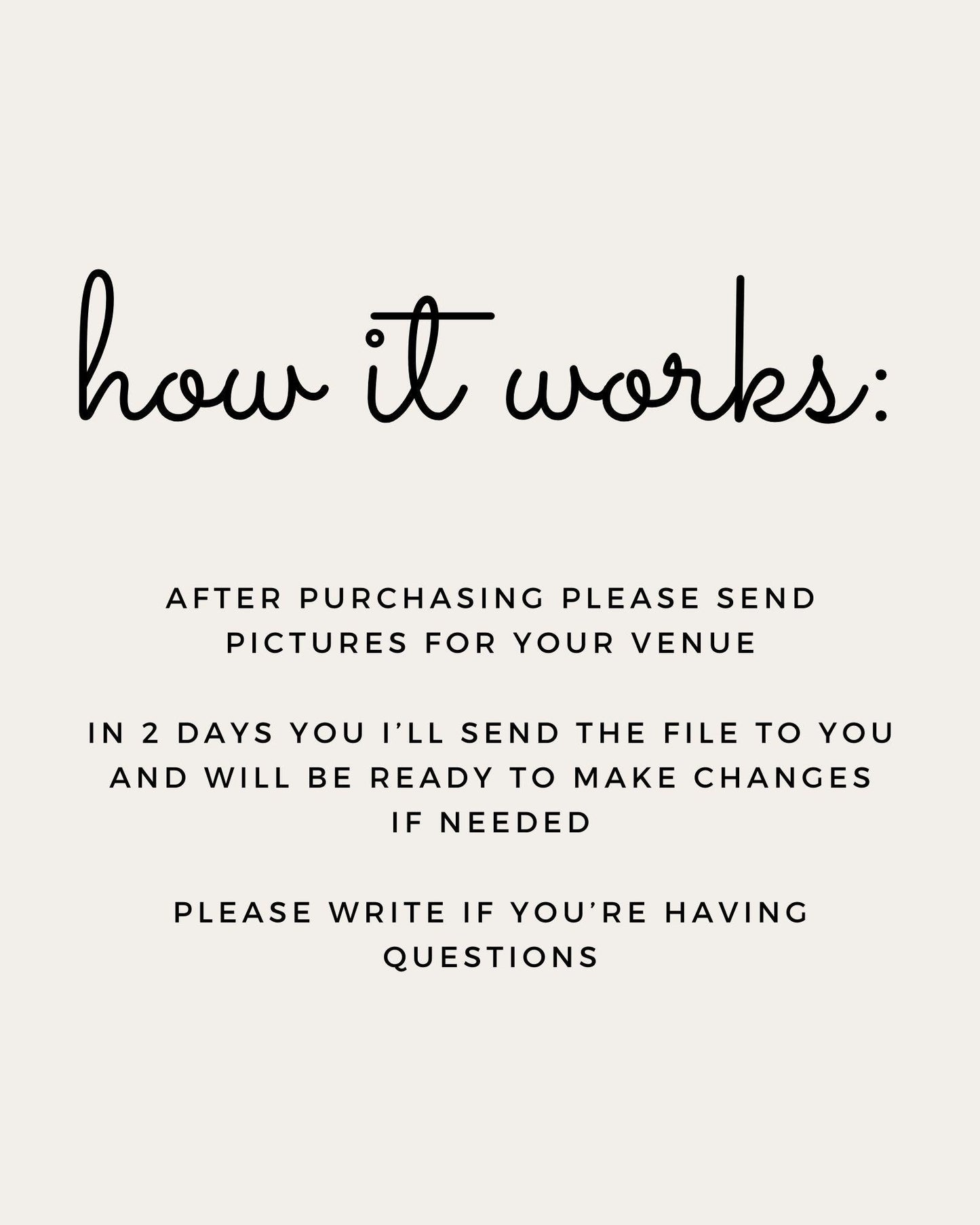 Custom Wedding Venue Drawing Watercolor Digital