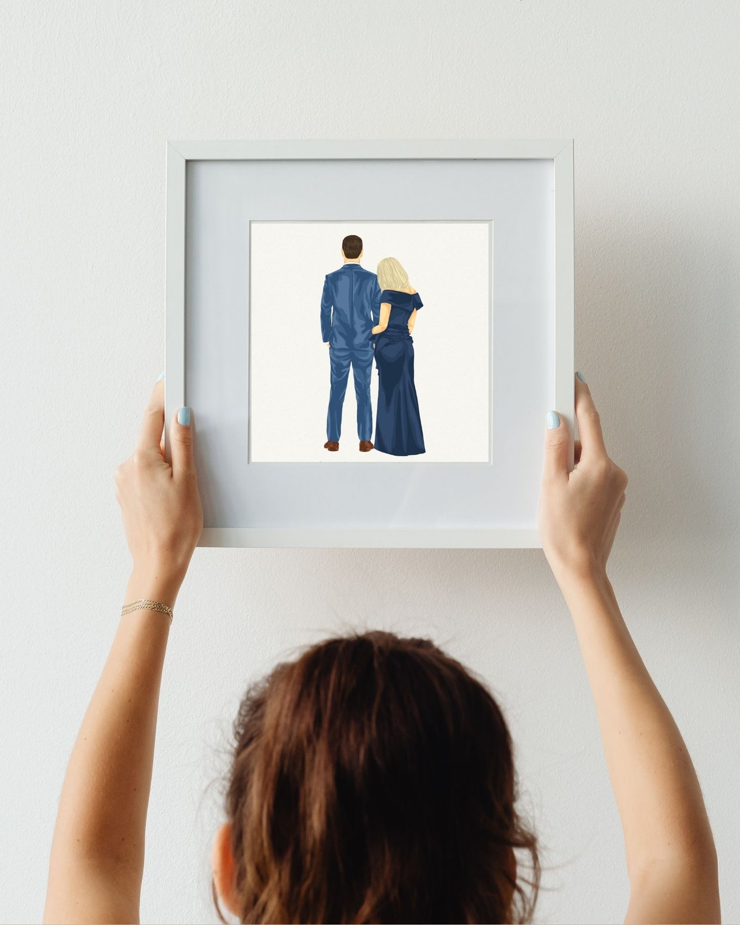 Mother of the Groom Gift Custom Drawing